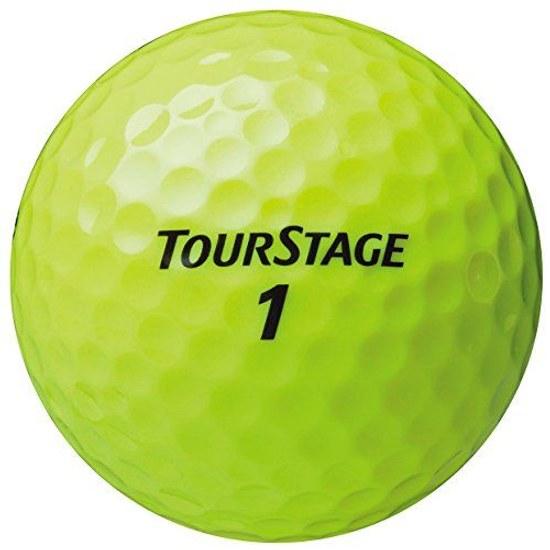 BRIDGESTONE Golf Balls TOURSTAGE Extra Distance 1 Dozen (12 Pieces) Yellow White Pearl 1-5