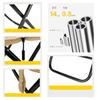 SWAG GEAR Folding Outdoor Chair, Compact, Ultra-Lightweight, with Integrated Storage Case, Easy To Carry, 150kg Weight Capacity
