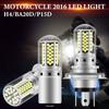 1PCS Motorcycle Headlight H4 Moto H6 BA20D P15D Lamp 12V 6000K 108Pcs Chips LED Super Bright Autobike Fog Lamp ATV Lamp