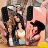 Fashion Becky G Glass Mobile Phone Case for Samsung Galaxy S26 S25 S24 S23 S22 S21 S20 Note20 Plus FE Ultra Colorful Cover
