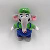 27cm Super Mario Wonder Plush New Elephant Mario Plush Cartoon Styles Toy Luigi Mario Wonder Plush Dolls Kids Christmas Gifts