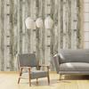 Gray Wood Wallpaper Peel And Stick Wallpaper Faux 3D Plank Paper Wood Self Adhesive Removable Renovation Furniture Cabinet Decor