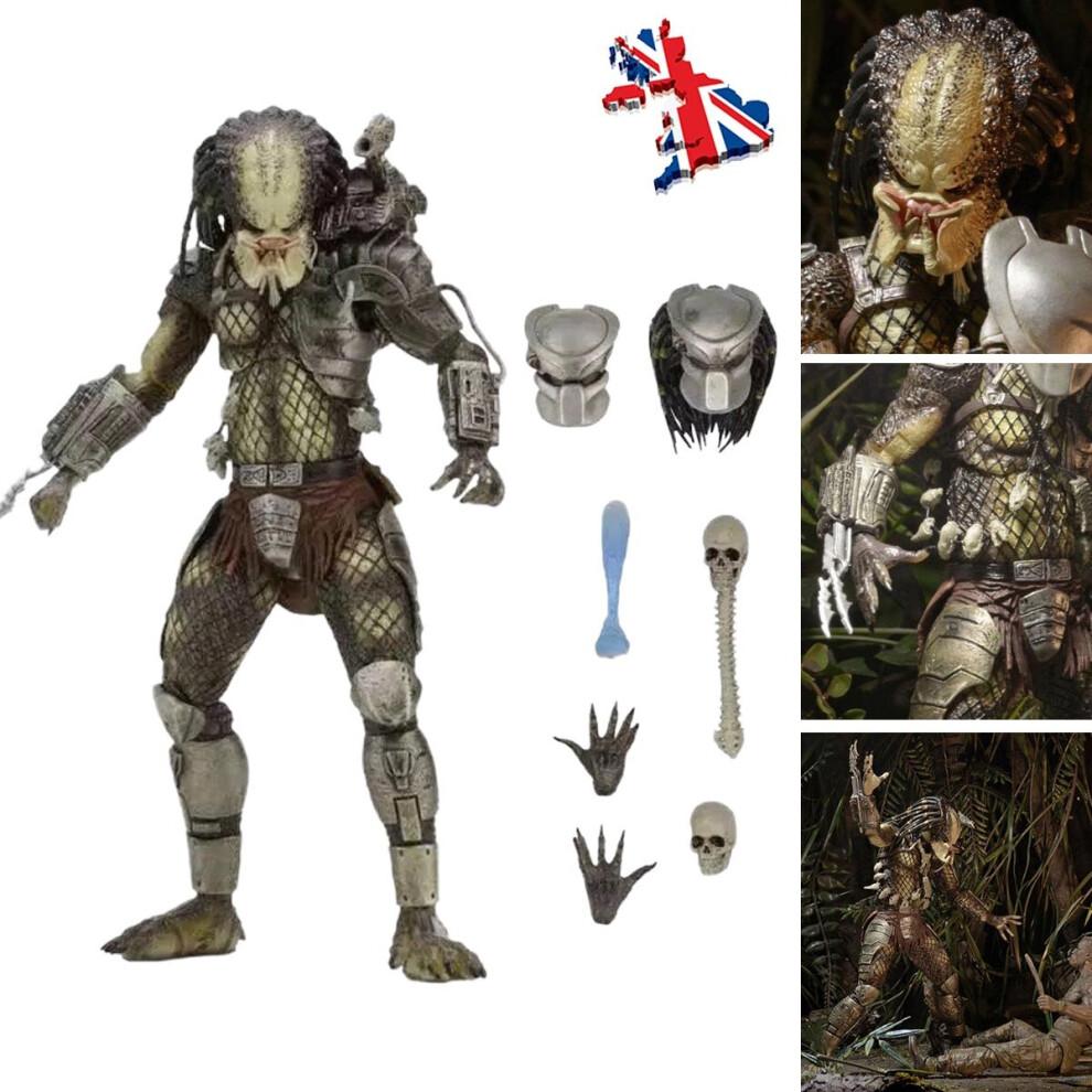 NECA Action Figure Cacciatore della Giungla Predator Modello Deluxe Ultimate Giocattoli 7"