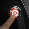 2025 Hot 1Pcs car Engine One Button Start Switch Stop Button Cover for Mazda 3 CX3 CX9 CX5 CX8 Mazda6 MX-5 CX30