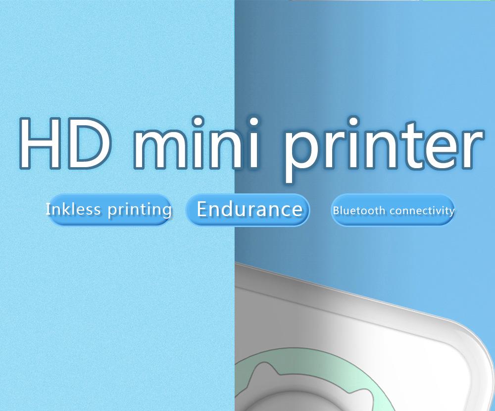 Portable Bluetooth Mini Thermal Printer for Students