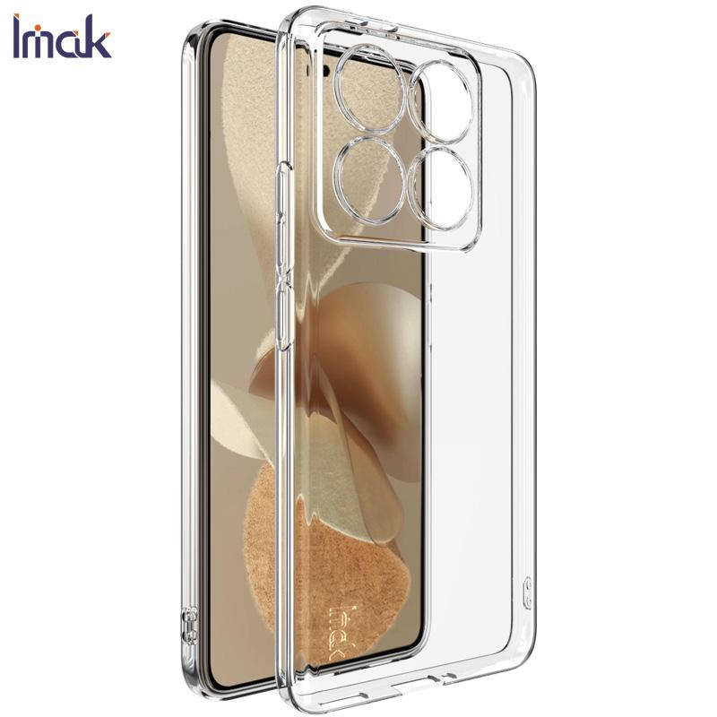 

Для Xiaomi MI 14T Pro 5G чехол для телефона IMAK мягкий тонкий чехол серии UX-5 MI 14T Pro 5G белый