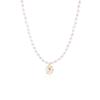 French Retro Pearl & Rose Pendant Necklace - Trendy Korean Design