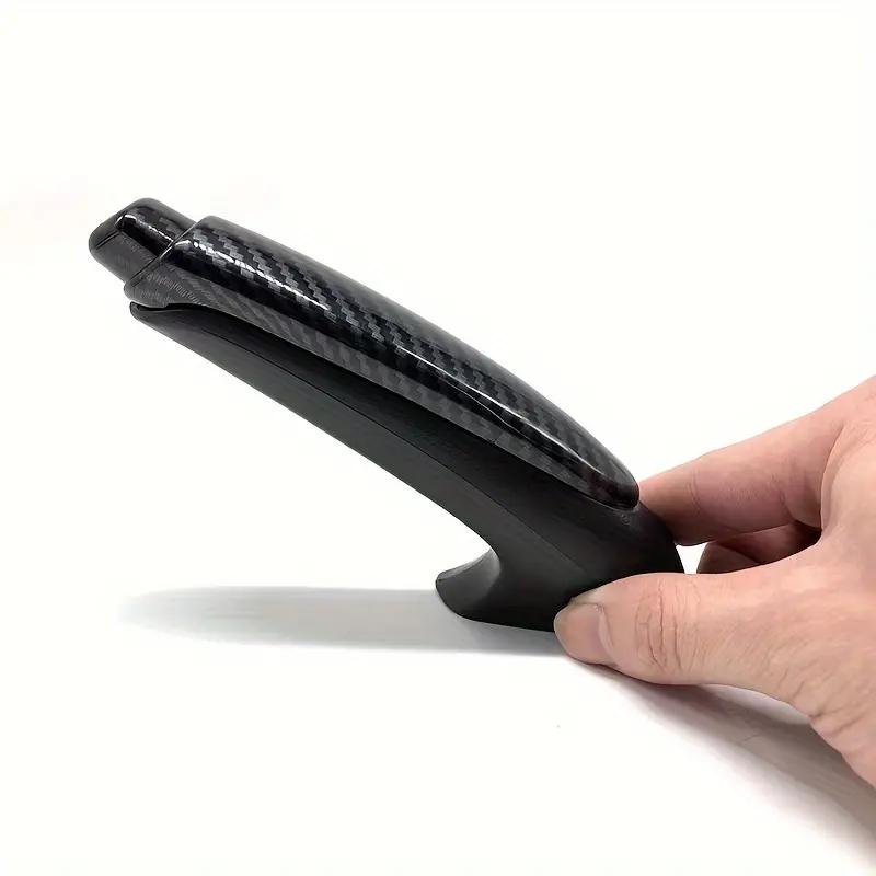 Carbon Fiber Style Brake Handle Cover 8th Generation For HONDA Civic PVC OEM 47115-SNA-A82 Auto Protective Modification Parts