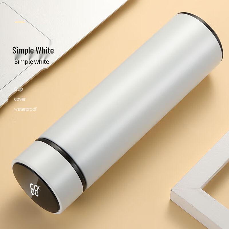 Qitai Smart Temperature Display Insulated Business Tumbler