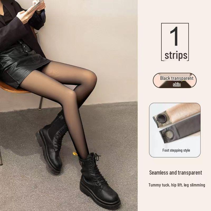 Collants Noir Ultra-Fins pour Femmes: Anti-accrocs, Haute transparence, Améliore les jambes, Parfait pour le printemps, l'été et l'automne