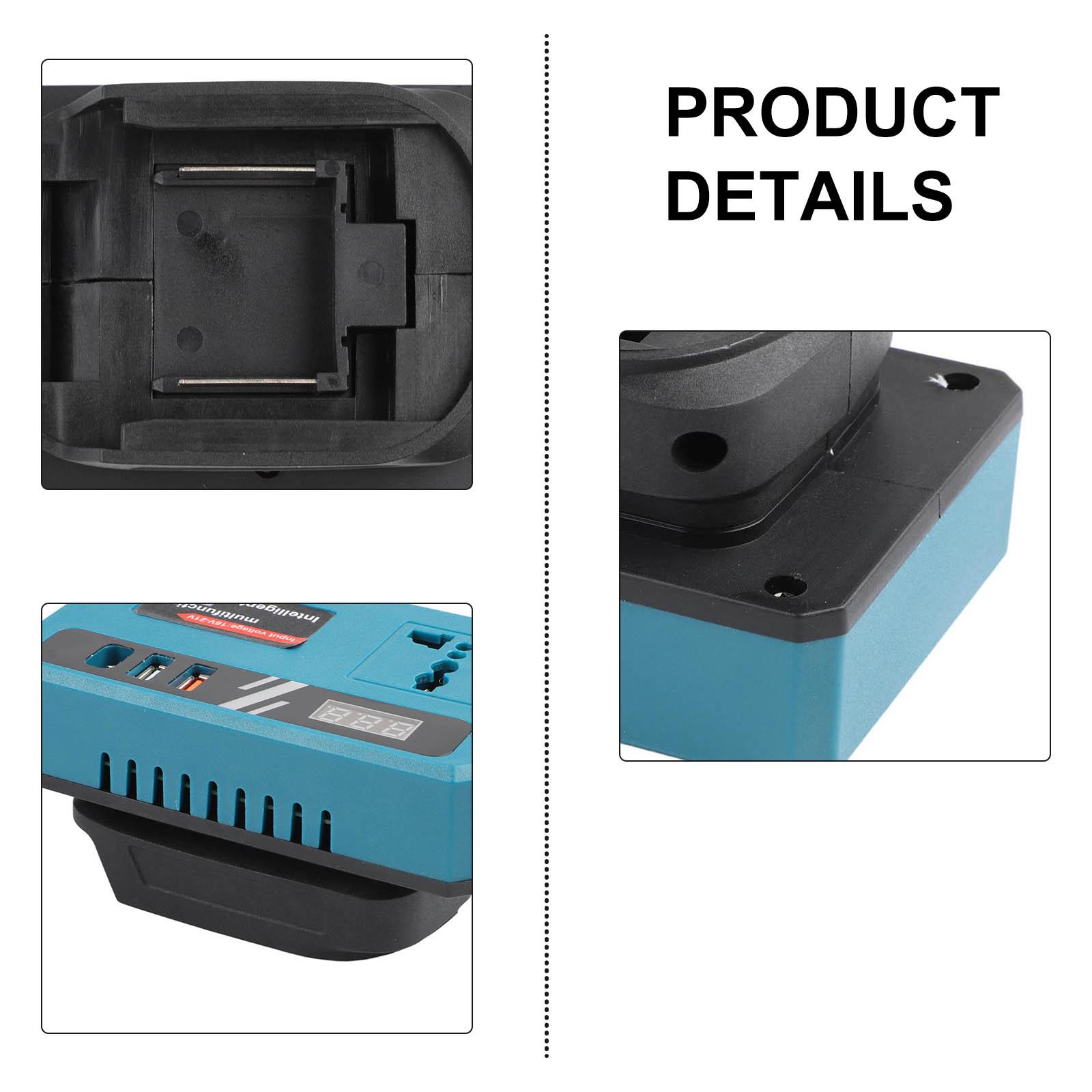 

120W Lithium Batterys Inverter DC 18-21V To 220V AC Power Tools AC Batterys Inverter For MT180V-220V China Mainland