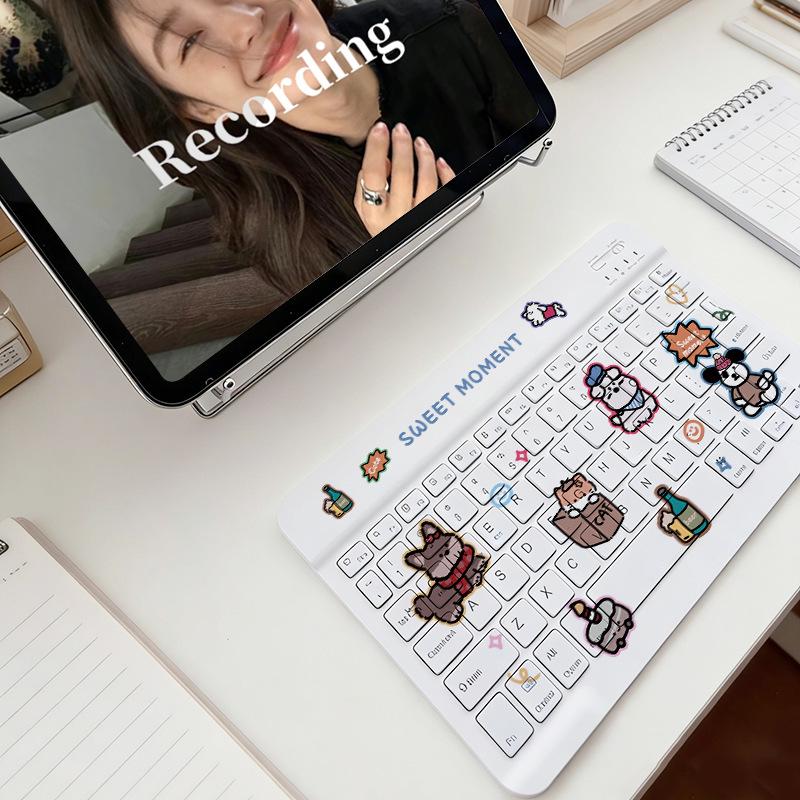 Compatible Wireless Bluetooth Keyboard for iPad, Huawei, Xiaomi, Honor, and Android Phones