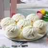 Cute Steamed Bun Stress Relief Toy Kawaii Dumpling Food Sensory Fidget Toy Anti Stress For Kids Adult Gift