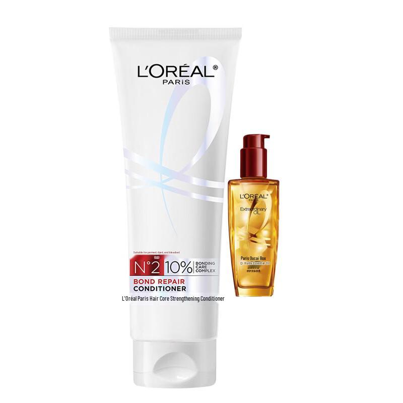 L Oréal Hair Strengthening Conditioner & Oil Set
