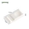 Star Pure White Ceramic Chopstick Holder