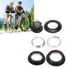 LeBycle 44mm Mountain Bike Headset Double Bearings Cycling Equipment Bottom Brackets with Top Cap