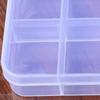 10 Grid Storage Box Plastic Single Compartment Size Adjustable Jewelry Organizer Container for Case Organizer Boxes Tool
