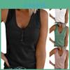 Stylish Women's Sleeveless Vest With V Neck And Ribbed Design For Summer Comfort