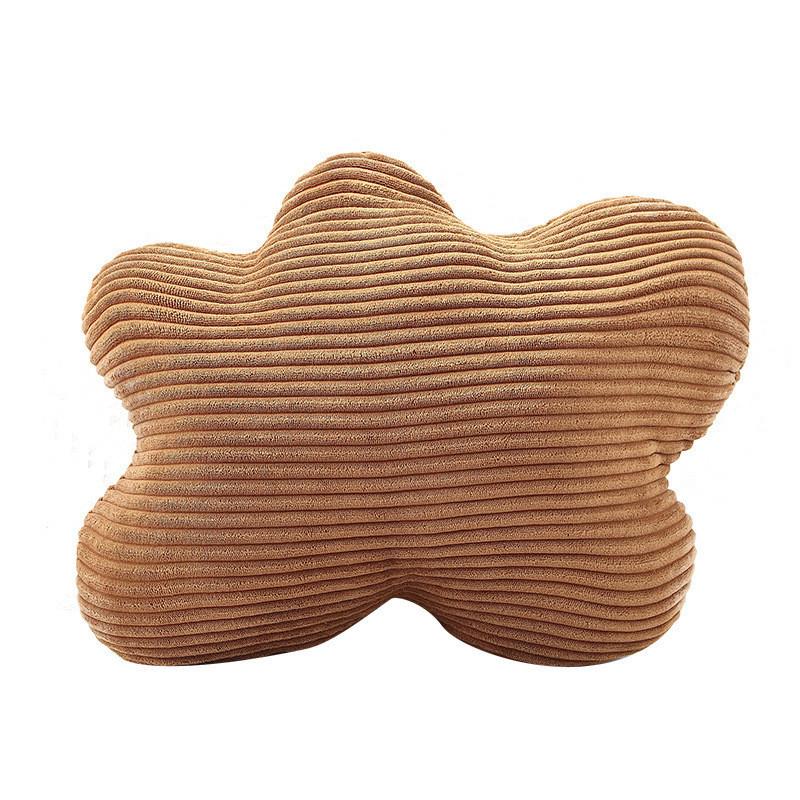Flower U Cloud Shaped Plush Pillow Toy Cushion For Home Lounge Comfort Gift