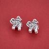 Sterling Silver 999 Pure Elephant Pendant Charm for Necklace/Bracelet - Handmade Jewelry Accessory