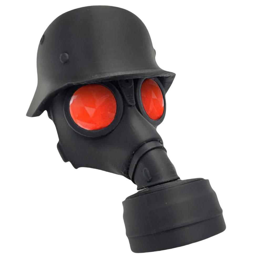 Lustige Gasmasken-Abdeckkappe für Anhängerkupplung Anhängerkupplungsabdeckung Anhängerkupplungsschutz Kappe zum Schutz des Empfängerrohrs vor Rost