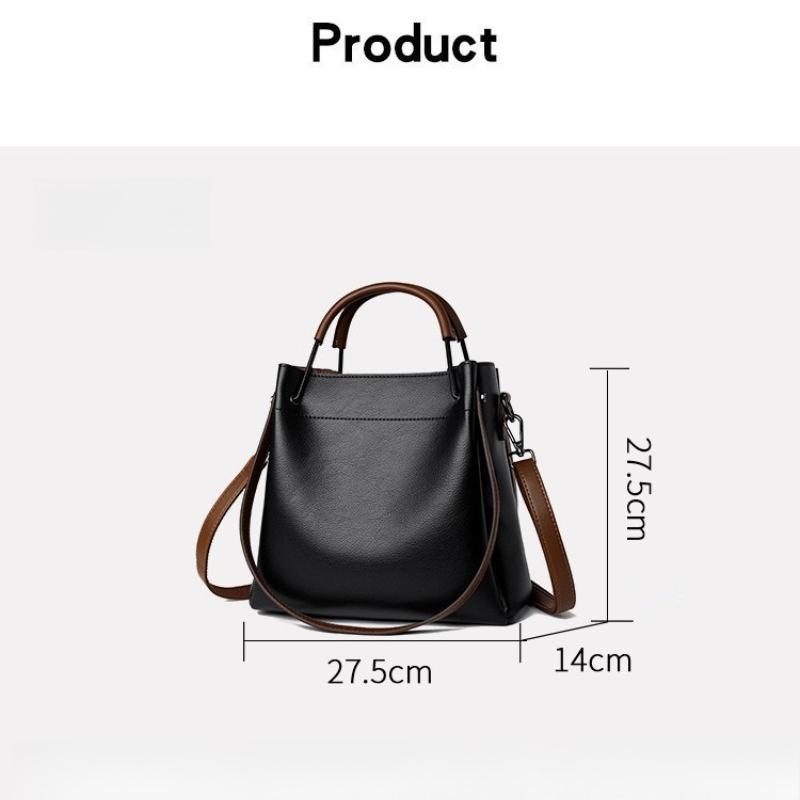 Women's Bag Large Capacity Bucket Bag Women's Single Shoulder Crossbody Bag Fashion All Matching Color Handbag