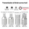 NEW 1Pc 3/8 Drive Auto Repairing Gearbox Screw Wrench Gearbox Screw Wrench For M16 H17 S8 S10 Metal Oil Sump Drain Socket Wrench