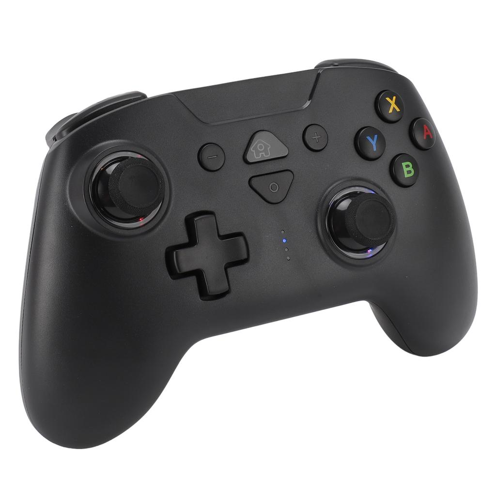 Manette de jeu sans fil Bluetooth professionnelle à double vibration, programmable, pour PC