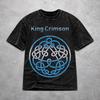 King Crimson Rock Band T Shirt Harajuku Style For Men Women 100% Cotton T-Shirts Tee Clothing