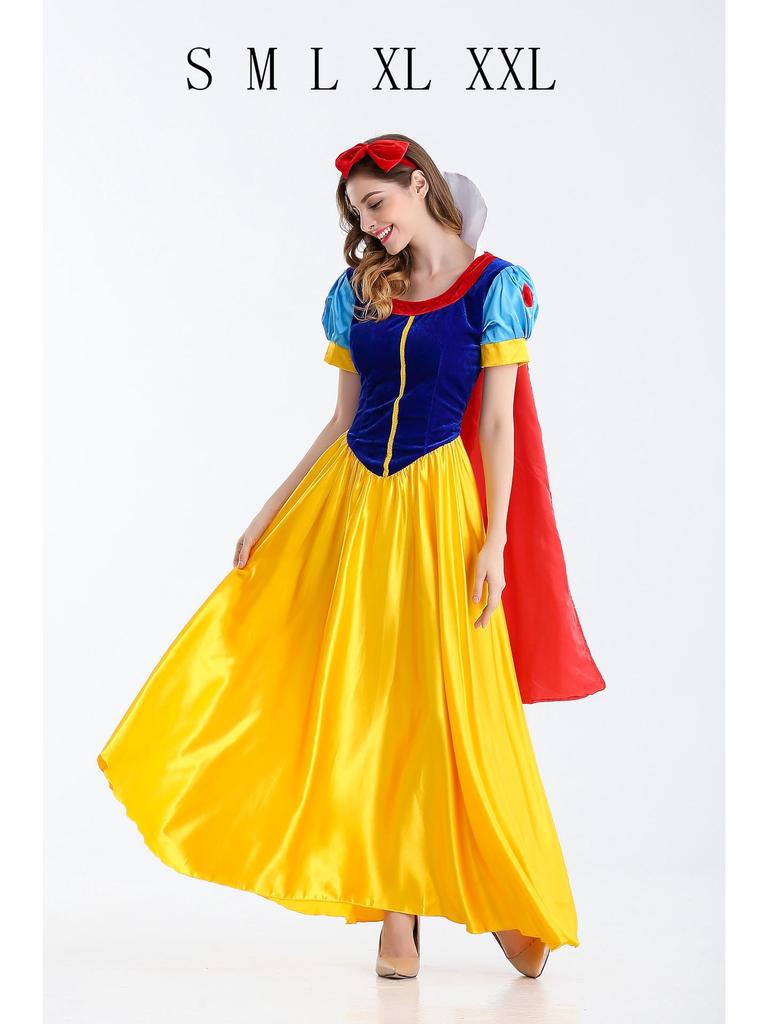 Halloween Schneewittchen Kostüm für Erwachsene Bühnenauftritt Cosplay