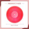 6x 1/6 Miniature Vinyl Records Model Music Accessories Toy Photo Prop Tiny Music Room Furniture Model Decoration for Bedroom