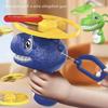 Non-Toxic Childrens Dinosaur Bamboo Dragonfly Toy Hand Pulled Flying Disc Frisbee Spinning Flying Parent Child Outdoor Interaction Toy