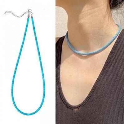 Türkis Lange Perle Geschenk Edelstein Mode Halskette Vier Jahreszeiten (3Hjia) (S31168767)