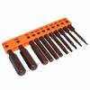 23Pcs Head Allen Wrenches Drill Bit Set Steel Tip Bit Set 60mm Long 1.5/2/2.5/3/4/5/5.5/6/8/10/12mm