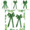 Charming Green Bow Accent For St Patricks Day And Irish Decorations Festival