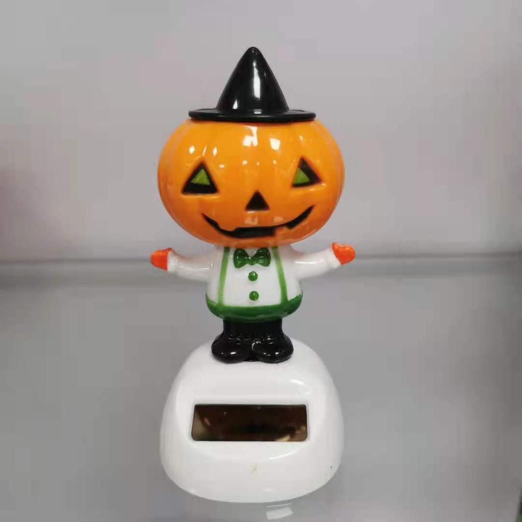 Solar Powered Dancing Halloween Swinging Animated Bobble Dancer Toy Car Decor Boy Girl Handcrafted Gift Birthday Present Party