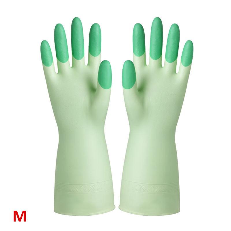 Guanti per Lavare i Piatti in Silicone Pulizia Cucina Antiscivolo Comodi Lunghi Riutilizzabili Durevoli per la Casa