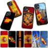Cover for OPPO A54 A40 A60 A80 A18 A16 A17 A38 A78 A79 A57 A55 A3 Pro A96 A15 A12 Phone Case Spain Flag