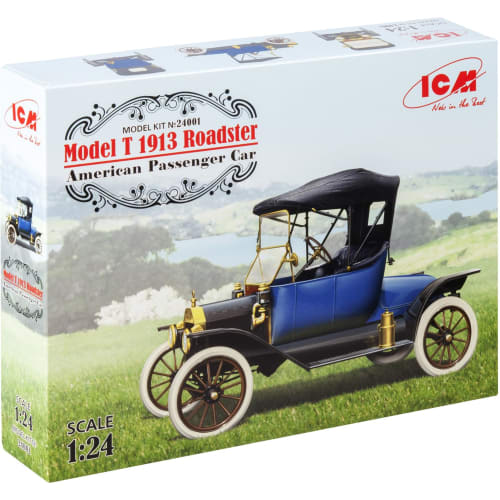 

ICM 1/24 Scale Model T Ford 1912 Roadster (24001) Plastic Model