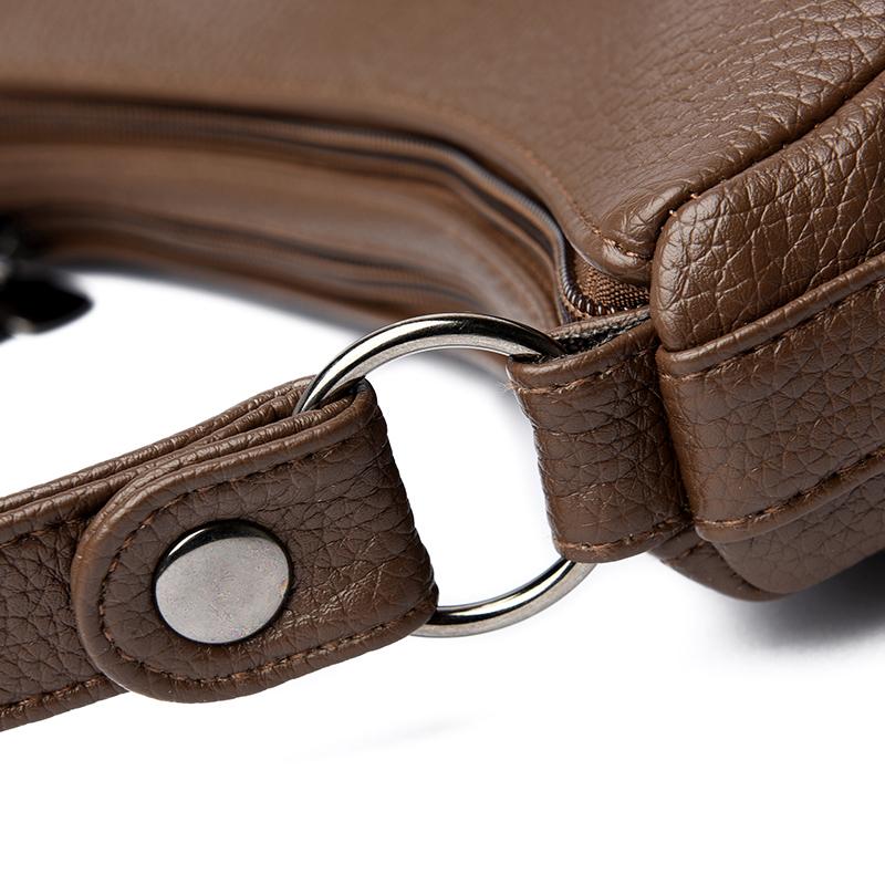 Damen PU Umhängetasche mit großem Fassungsvermögen