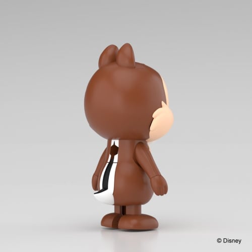 Aoshima Bunka Kyozai Rakupla Tocotoko No. DP-11 Disney Character Dale Pre-Colored Plastic Model