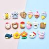 Cartoon Resin Animal Pendants: Rabbit, Bee, Squirrel, Koala, Dolphin, Ice Cream Cone for DIY Jewelry Accessories