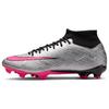 New Mercurial Superfly 9 Acad 25 FG/MG 'Metallic Silver Hyper Pink' FB8402-060