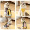 Cat Autumn and Winter Jacket Out Backpack Strap Vest Medium and Small Dog Tide Cool Wind Dog Pet Clothes