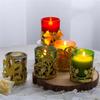 Elegant Hollowed Out Tealight Holder Metal Candlestick Candlestand Wrought Iron Candle Holder Cup for Home Table Decors