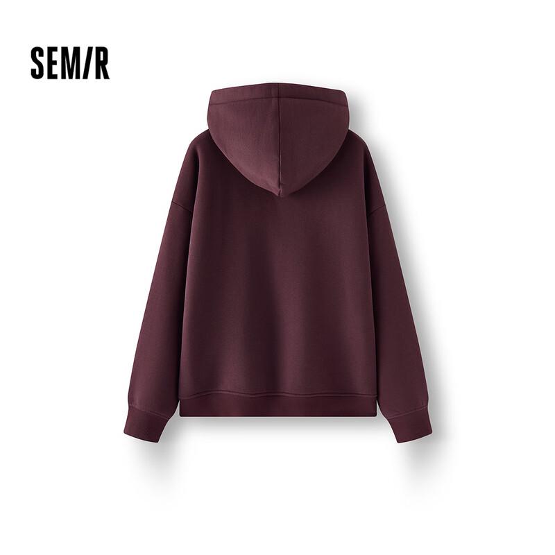 Semir Women's Loose Fit Fleece Hooded Jacket