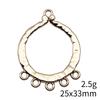 2025 Trend Accesories Water Drop Earring Connector Accessories Parts Ornaments For Home Accessories Parts