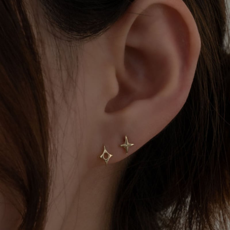 youngglow 14k sparkling piercing