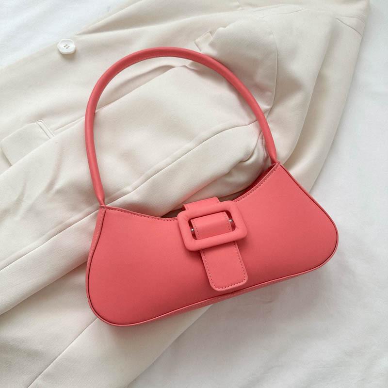 New Summer Niche Trend Bag Women's Fashion Shoulder Bag Simple Handbag Retro Bag