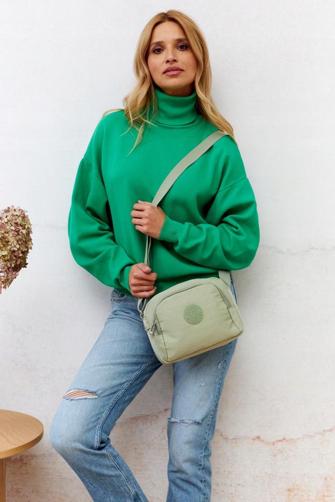 Women's nylon messenger bag - Peterson